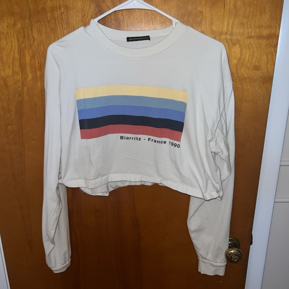 Brandy Melville Cropped Long Sleeve